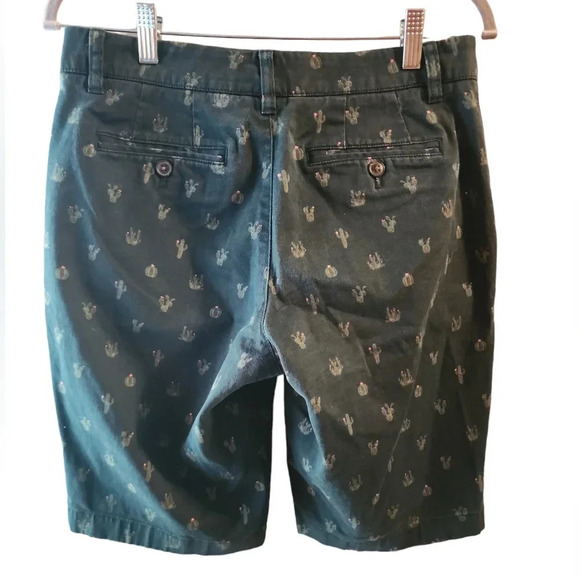 Hawker Rye Men's Chino Shorts Long Flat Front  Size 28x11 Vintage retro Unisex - Picture 6 of 10